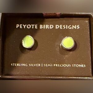 Peyote Bird Designs Sterling Silver Earrings